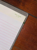 Kate Spade Small Canvas Notepad