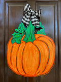 Pumpkin Door Hanger