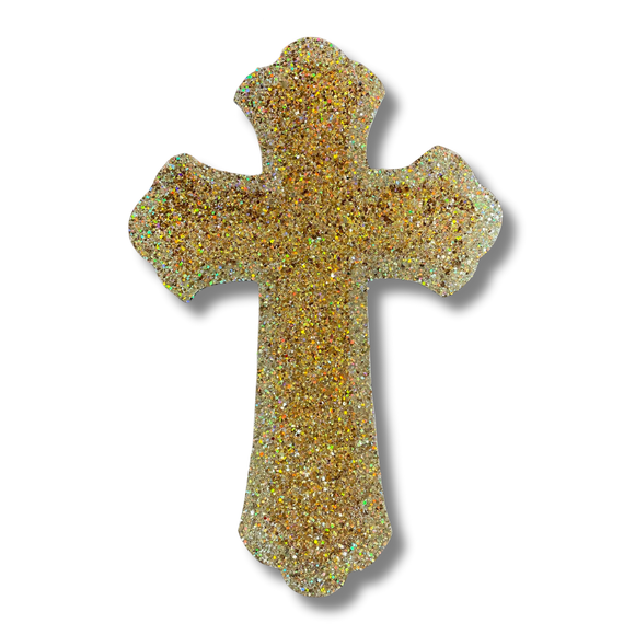 Gold Cross Door Hanger