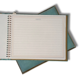 Caspari Mint Snakeskin Guest Book