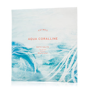 Thymes Aqua Coralline Bath Salts Envelope