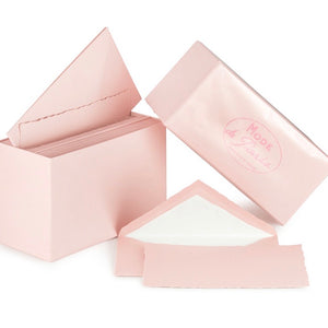 G. Lalo Mode de Paris Boxed Stationery in Rose